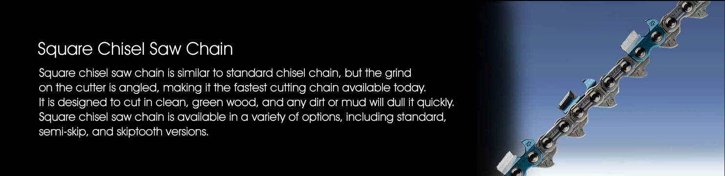 Square Chisel Chainsaw Chain - Chainsaw Chain - Chainsaws