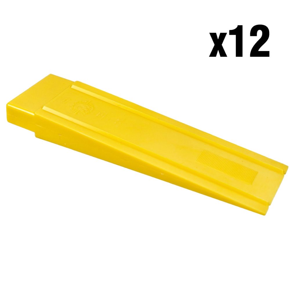 Black Bear 12" Rifled Tree Falling Wedges (Dozen)