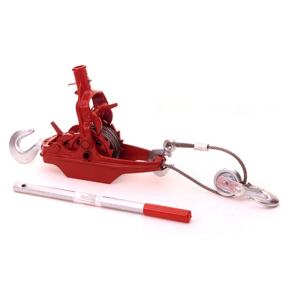 Wyeth-Scott Ratchet Puller (3 Ton) with 20' Wire Rope