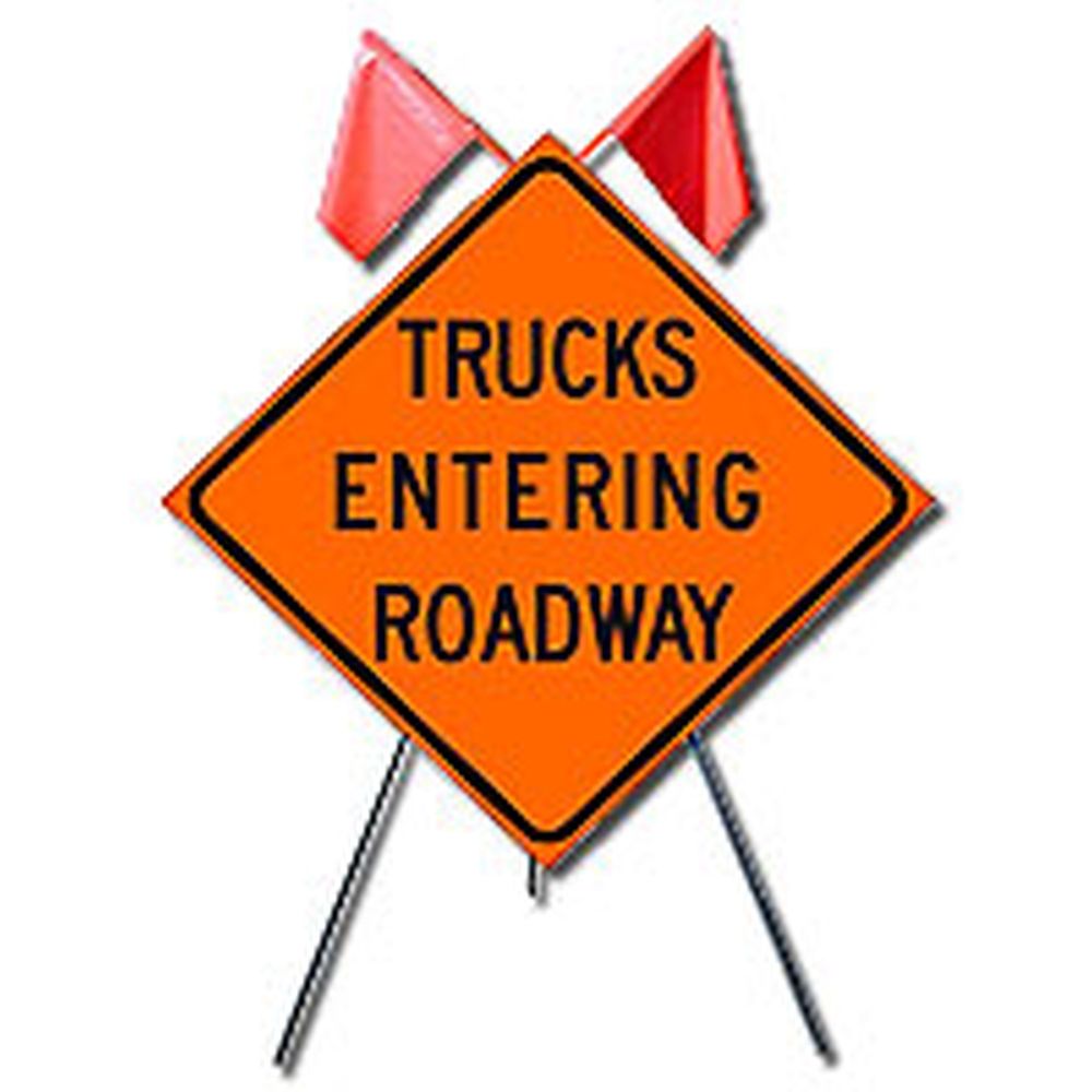 Dicke Safety Folding Tripod Stand for Roll Up Signs