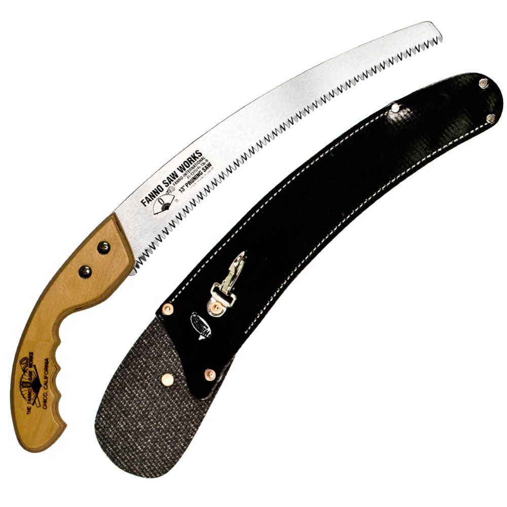 Fanno 13" (330mm) Curved Pruning Saw FI-1311 with Scabbard