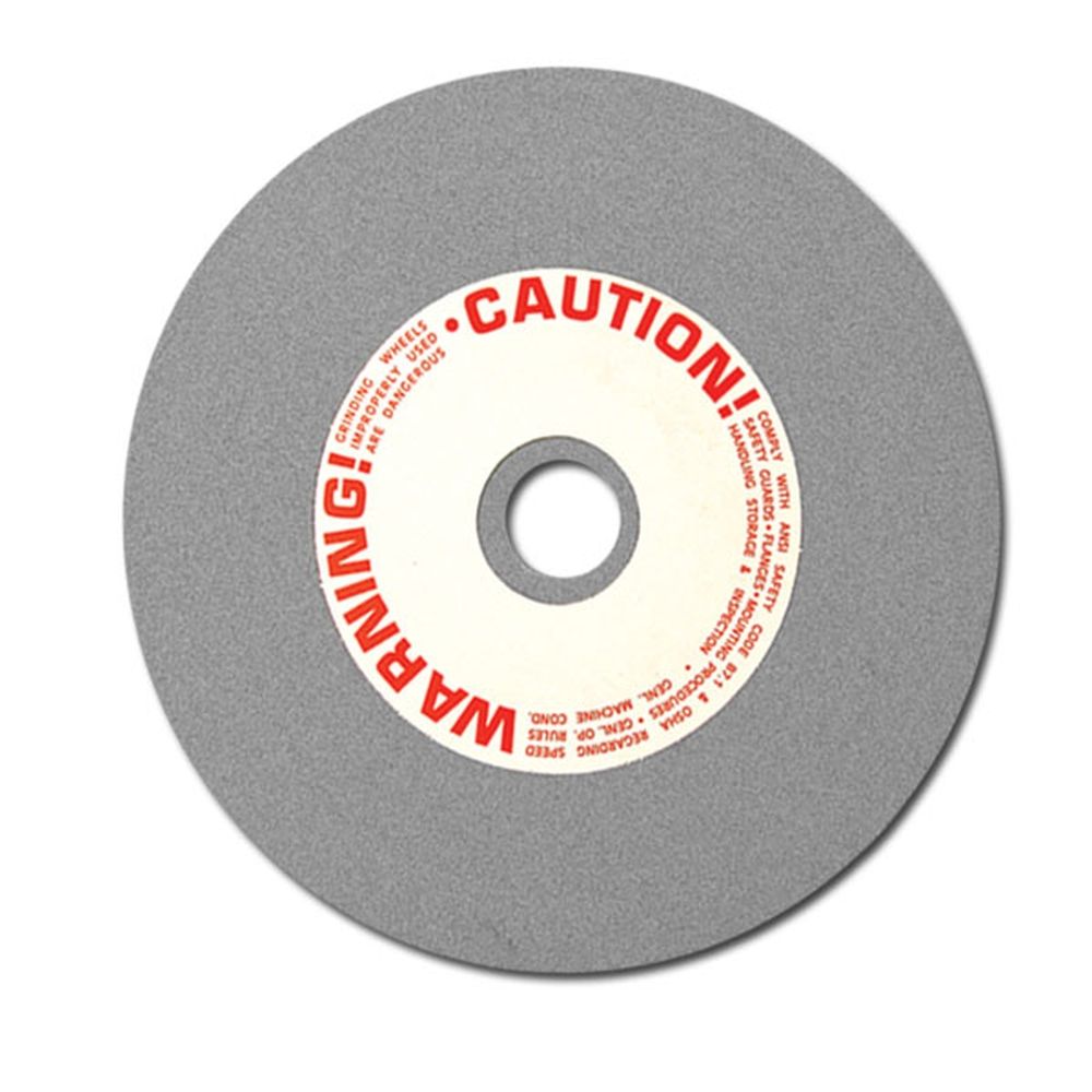 Molemab Square Chisel Grinding Wheel (8" x 3/16") Gray Unwaxed