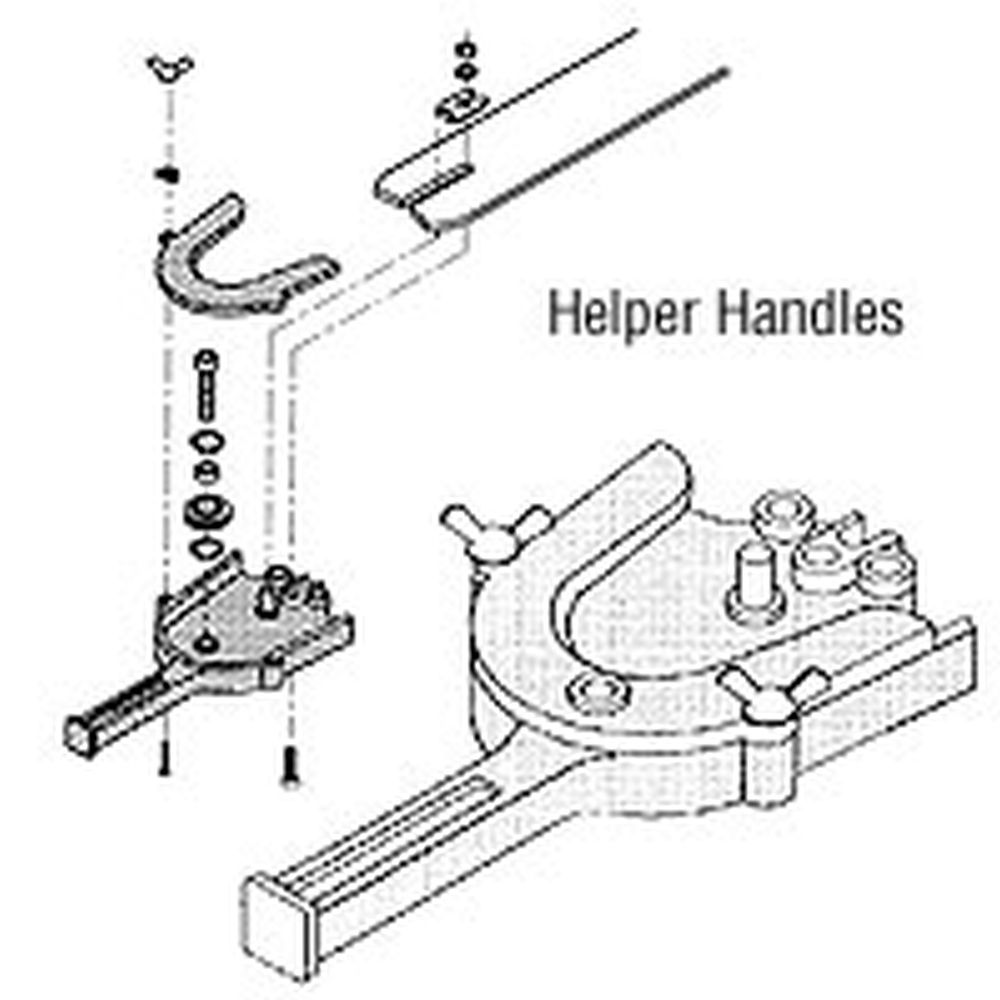 Granberg Alaskan Mill Helper Handle (With Roller)
