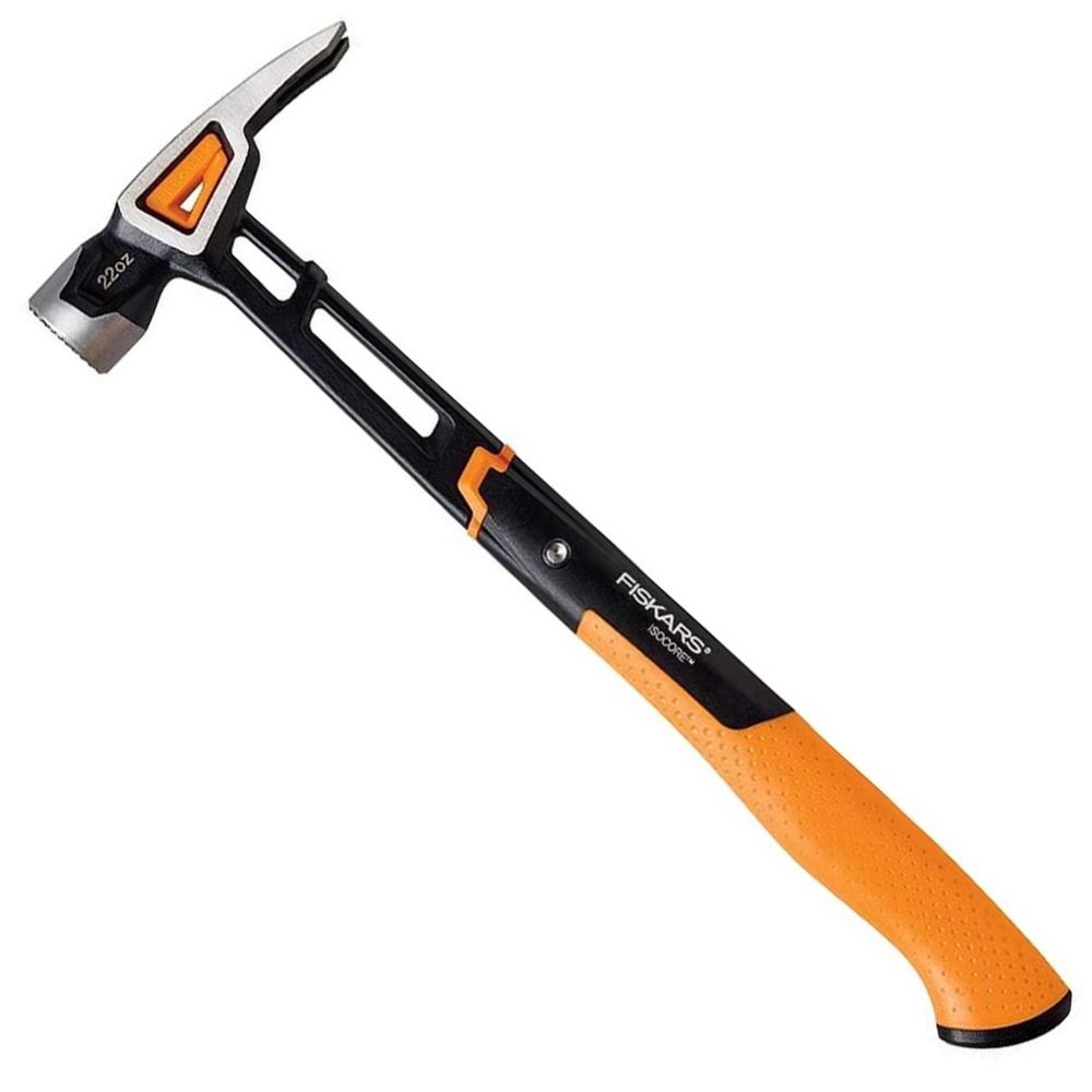 Fiskars 16" Pro IsoCore™ 22oz Milled-Face Framing Hammer