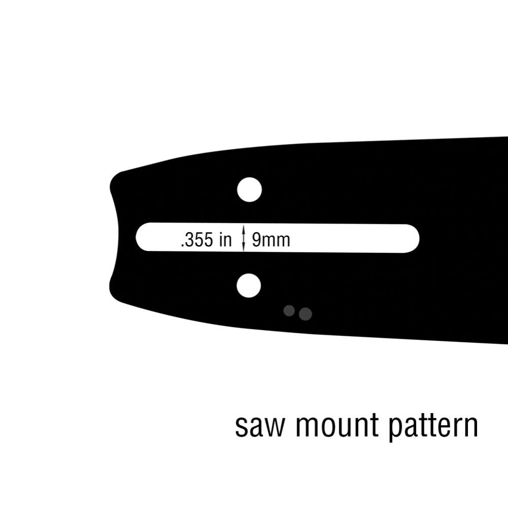 Cannon Carver 16" Chainsaw Carving Bar (Toonie Tip) CCT-H1-16-50