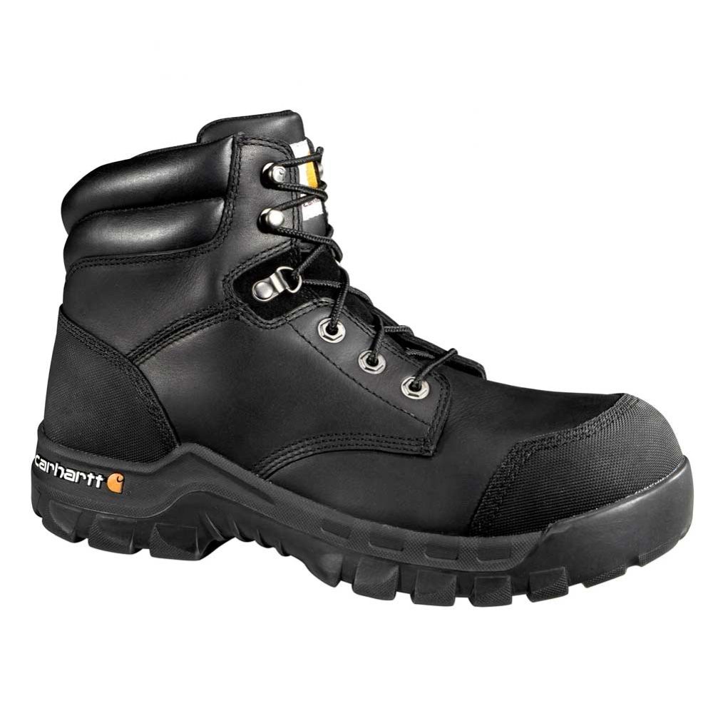 Carhartt 6" Rugged Flex Composite Toe Work Boots (Black)