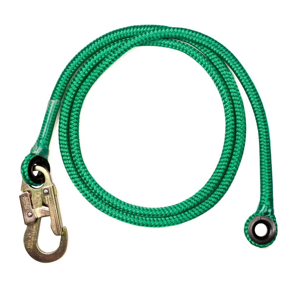 ArborMAX (8') Double Braid Positioning Lanyard with Steel Rope Snap