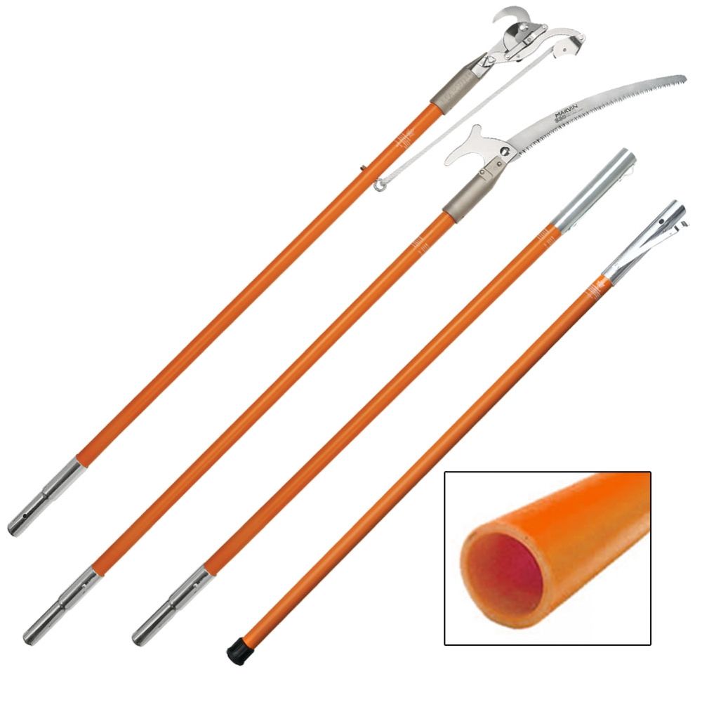 Marvin 12' Fiberglass Pole Pruner/Saw Package with Fixed Head PKG-18B
