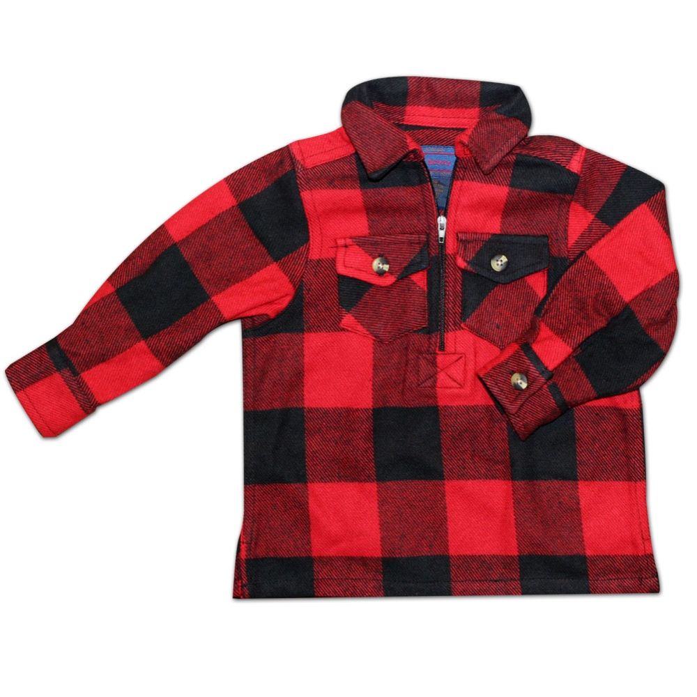 Hickory Shirt Company Kids Buffalo Plaid Brawny Shirt