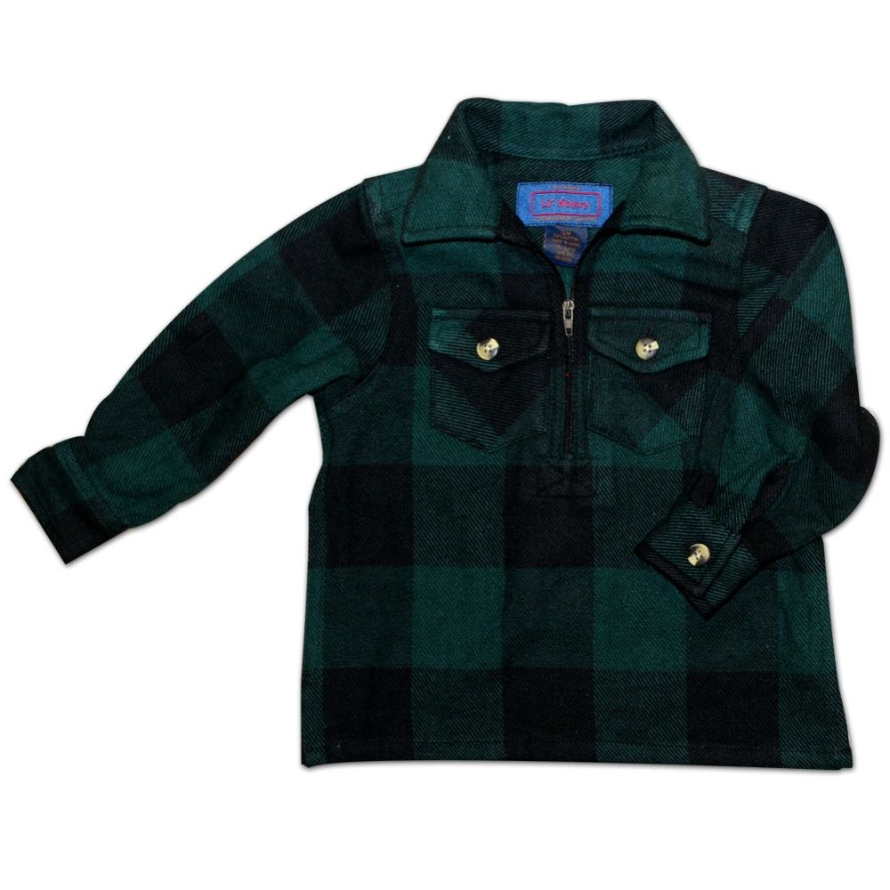 Hickory Shirt Company Kids Buffalo Plaid Brawny Shirt