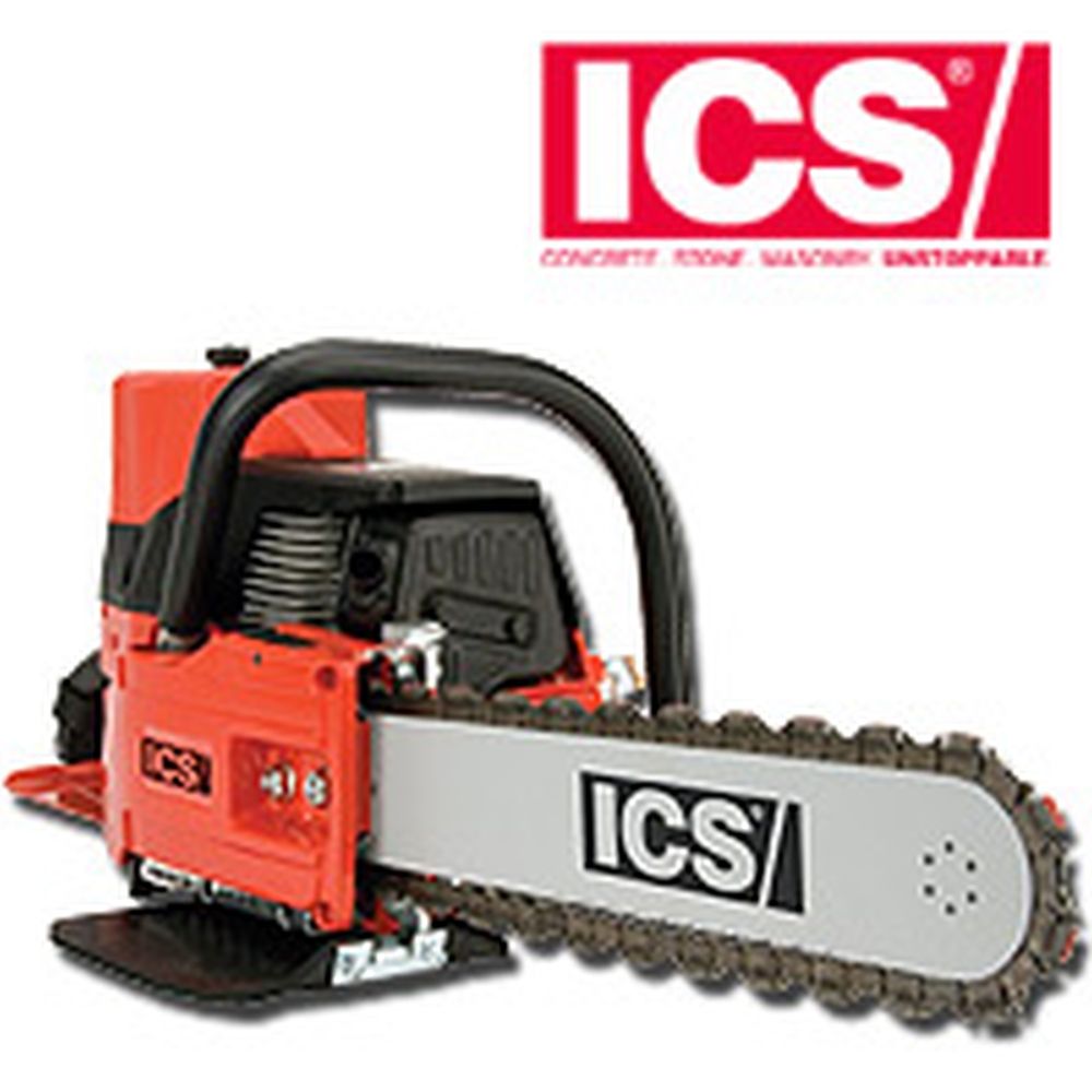 ICS Gas Powered Concrete Chainsaw With 14" Bar & Chain
