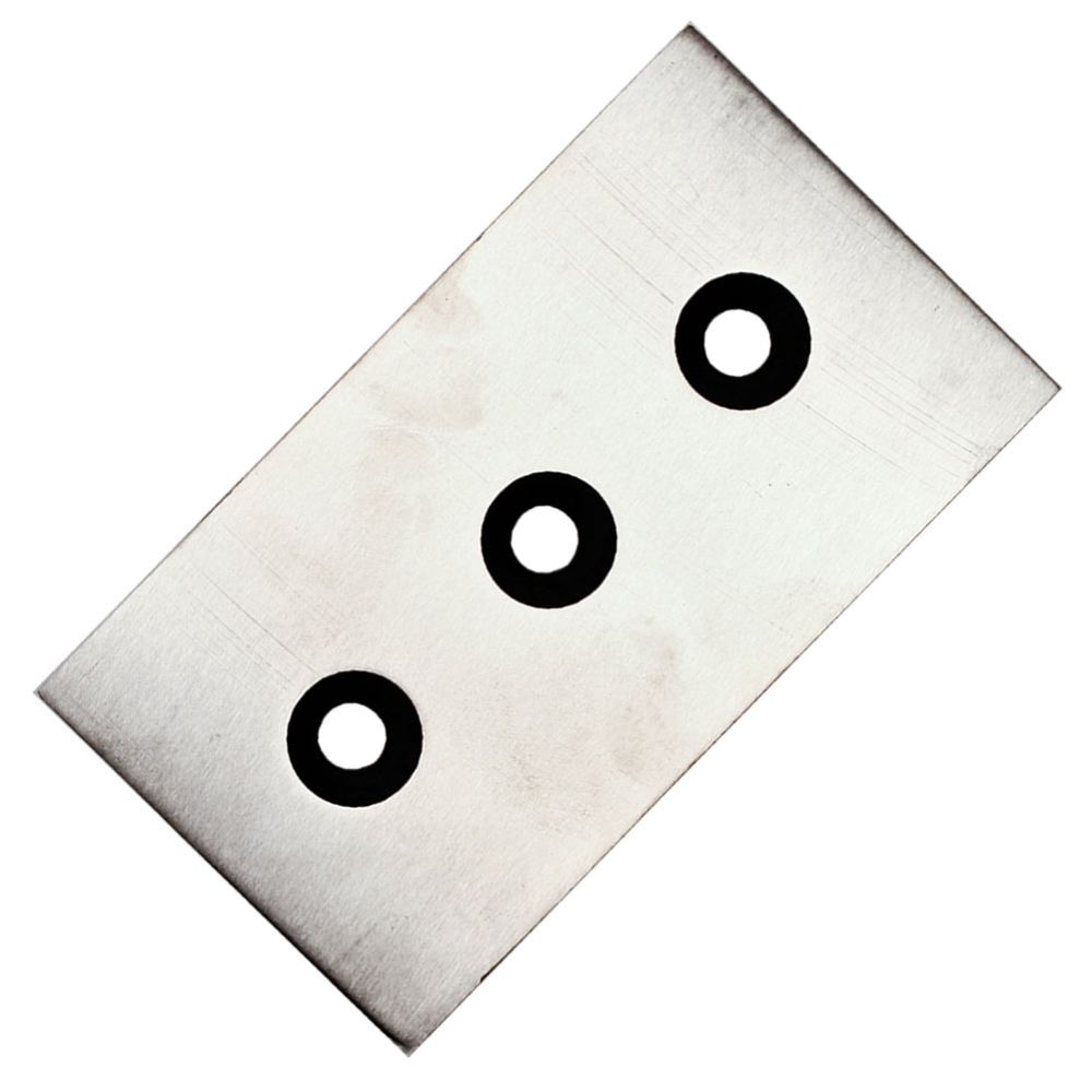 Knife Source 7-1/4" x 4" x 3/8" Chipper Knife for Bandit, Morbark & Woodchuck (Replaces 900-9900-02)