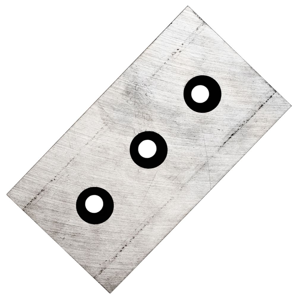 Knife Source 7.2" x 4" x 1/2" Chipper Knife for Brush Bandit, Carlton, Salsco (Replaces 900-9902-00)