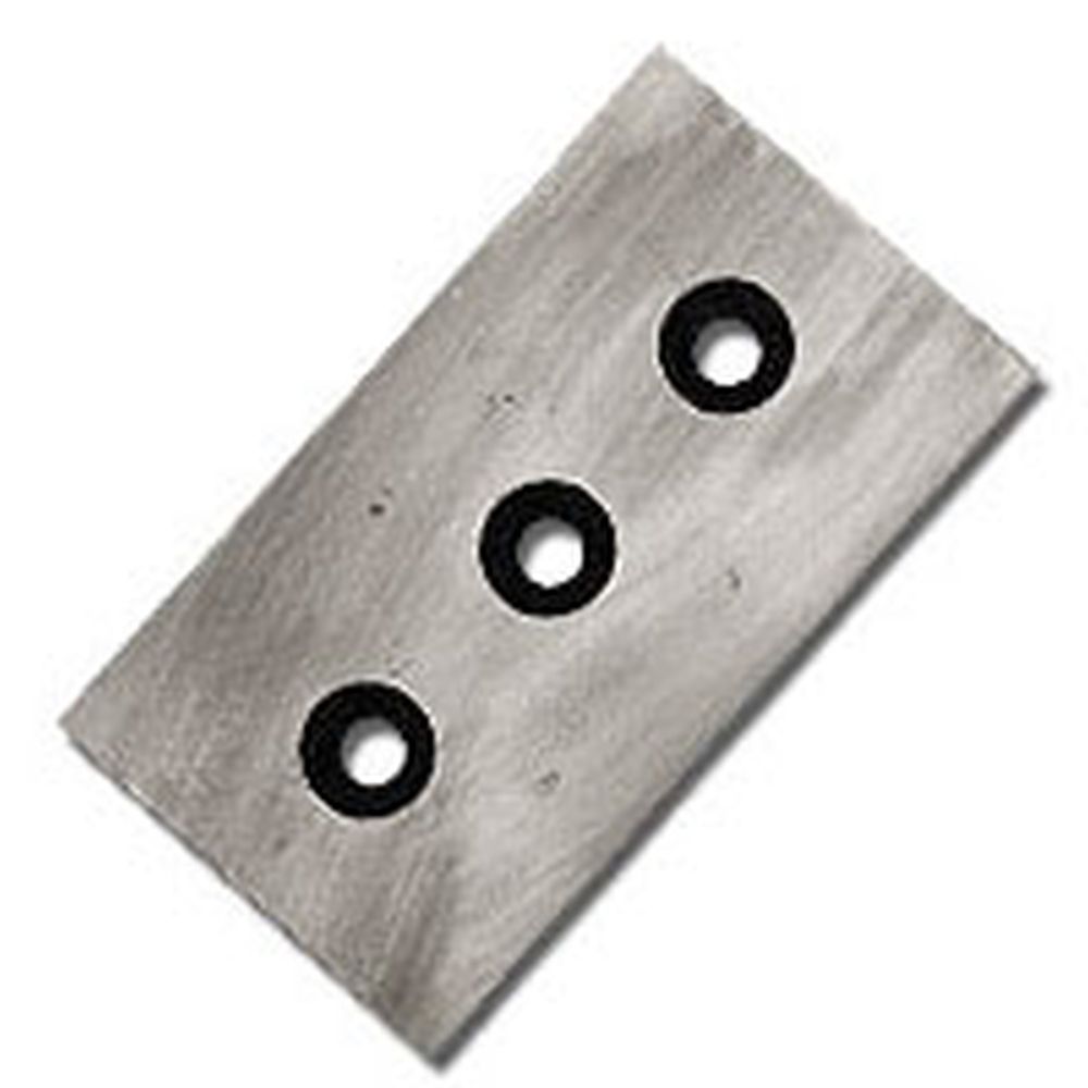 Knife Source 7.2" x 4" x 1/2" Chipper Knife for Brush Bandit, Carlton, Salsco (Replaces 900-9902-00)