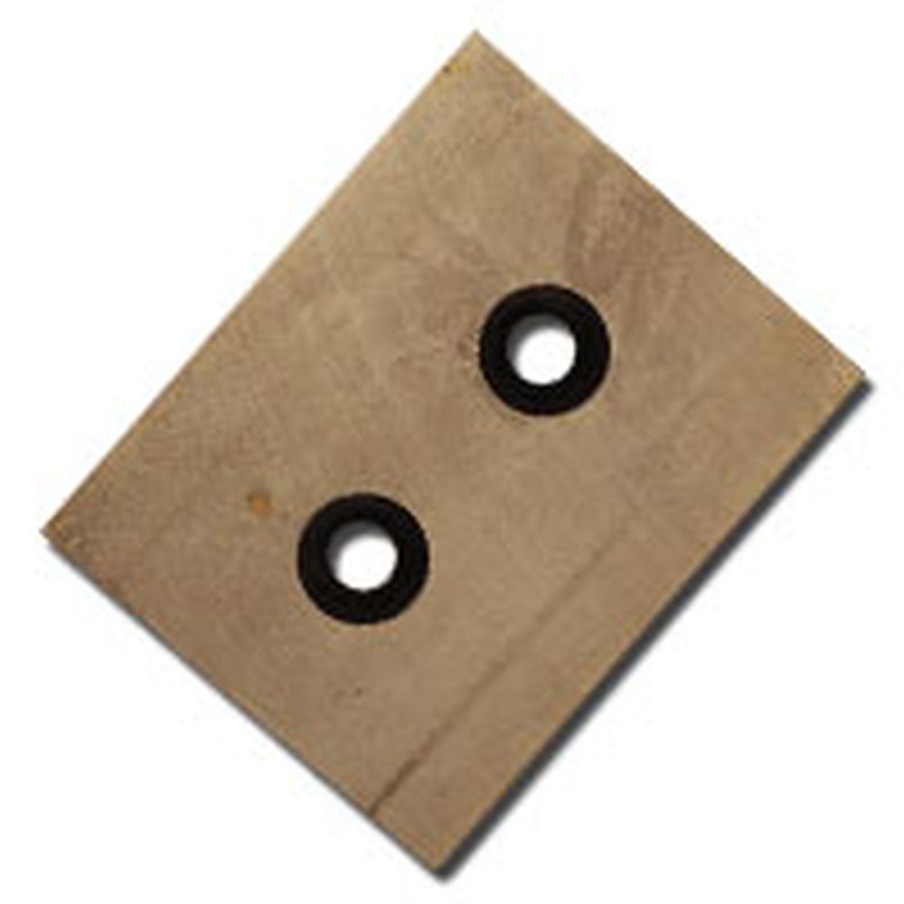 Knife Source 5-1/8" x 4" x 3/8" Chipper Knife for Echo/Bear Cat (Replaces 71122)