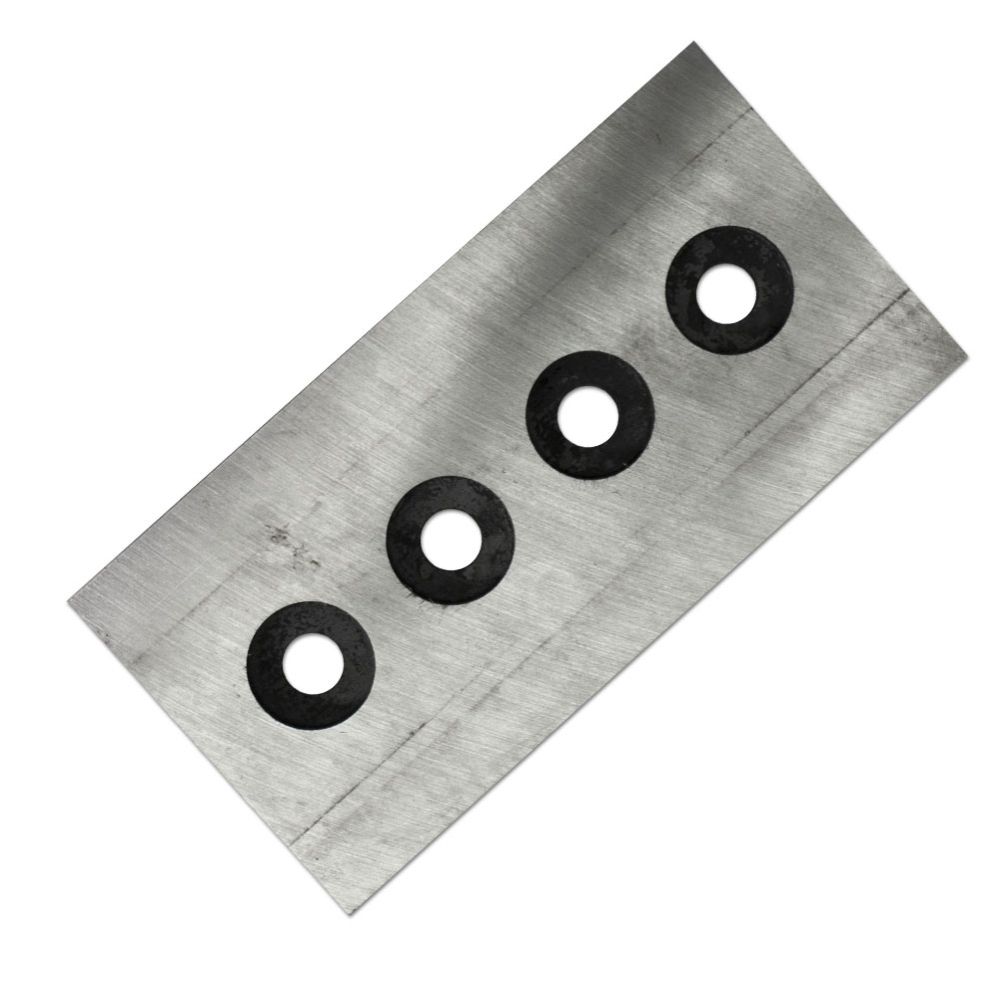 Knife Source 9" x 4-1/2" x 5/8" Chipper Knife Set (12 Pack) for Vermeer