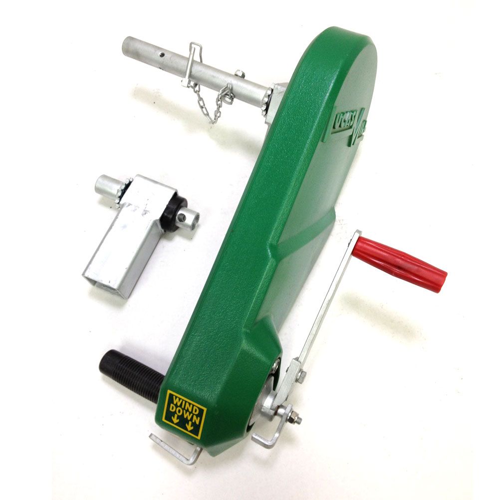 Lucas Mill Complete End Frame Winch (Newer Red Version)