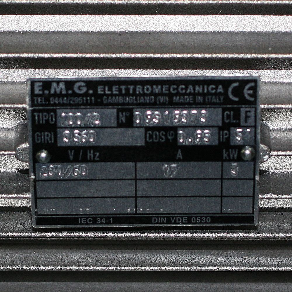 Logosol Motor 230V/60Hz 3Kw (1-Phase) M3 Upper
