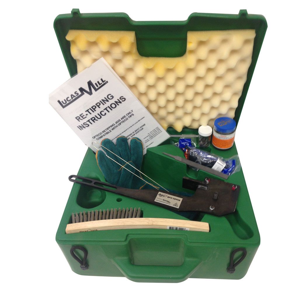 Lucas Mill Re-Tipping Jig Kit 6"