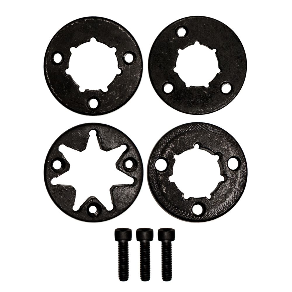 Lewis Winch Adapter Kit (4 Piece Set With 3 Screws)