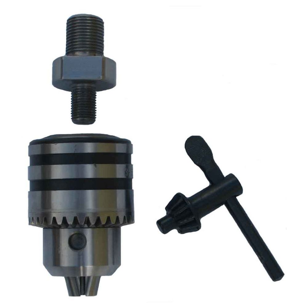 Lewis Winch Drill Chuck 5/8" C/W Key w/Adaptor