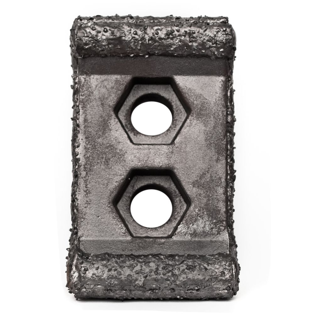 Winn Wear Parts Grinder Tooth Insert (6-Weld) Slot Back 40729-571