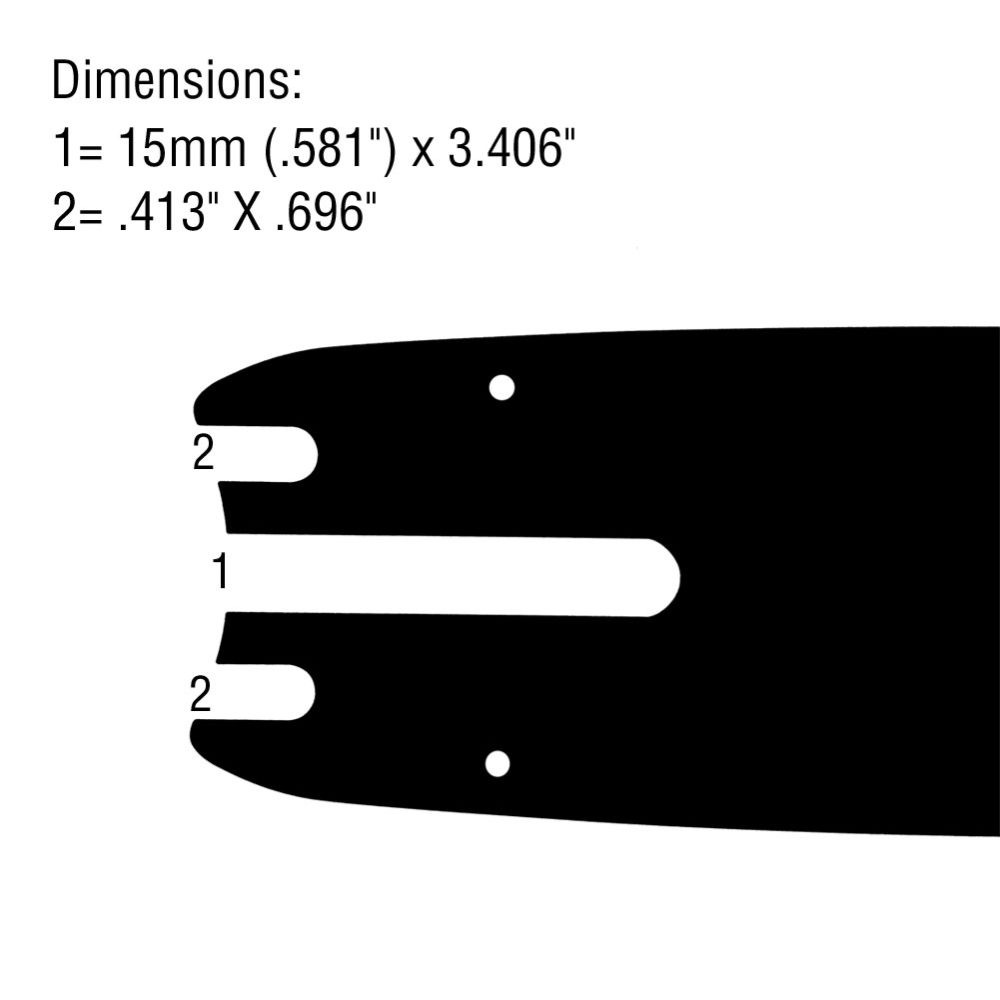 Oregon 60cm Solid Harvester Bar (.404