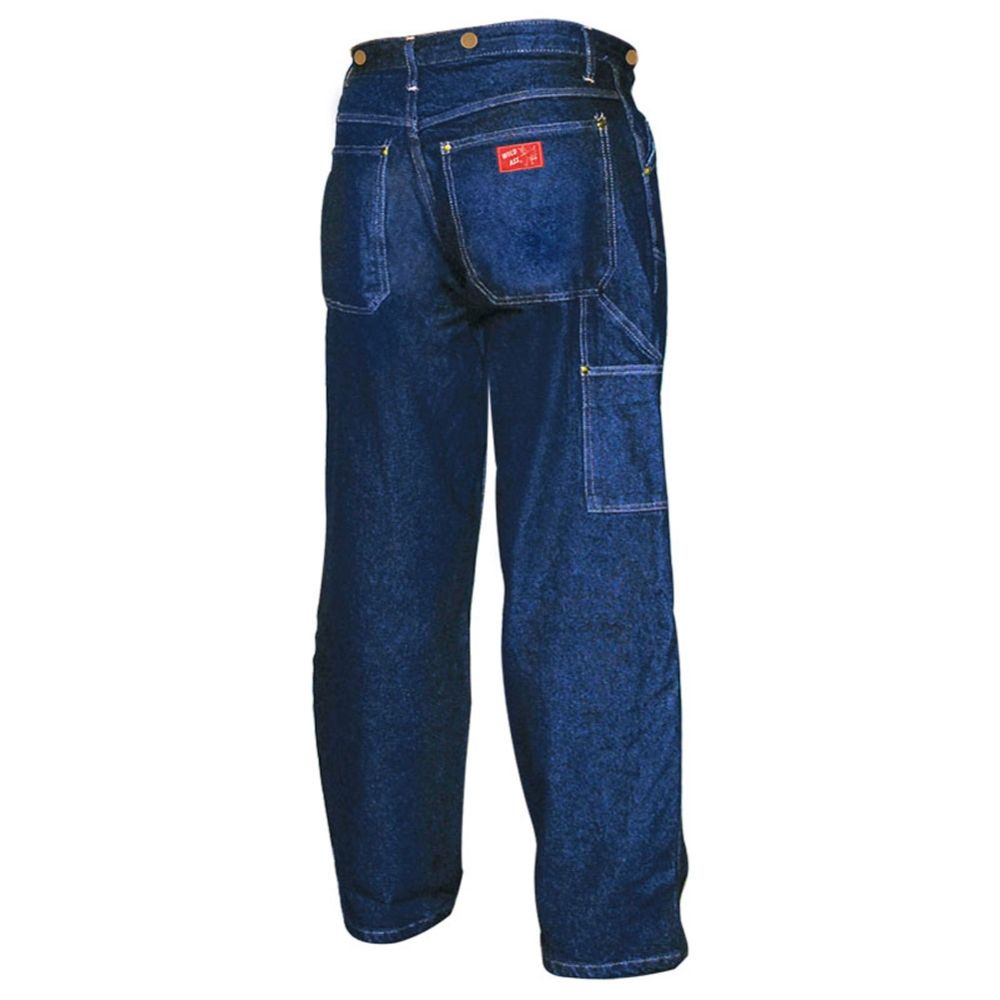 パンツ Double front effect denim pants Wild Ass Double Front Denim Logger Pants - P200WA