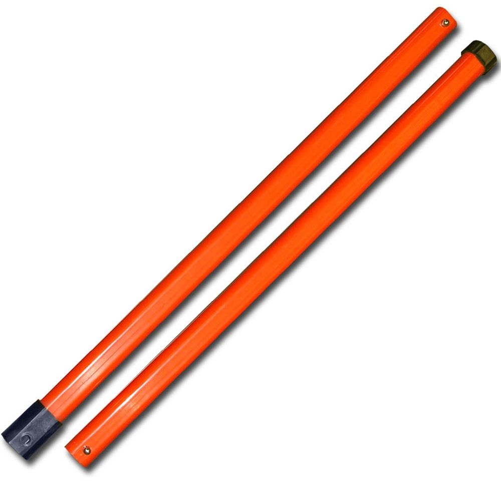 Dicke Safety 5' Orange ABS Extension for Slow / Stop Sign