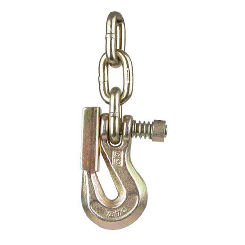 Portable Winch Grab Hook 5/16" (7 mm) w/Latch