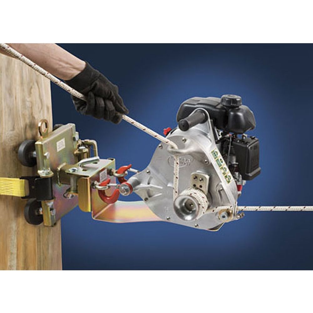Portable Winch Tree/Pole Mount Anchoring System w/Rubber Pads
