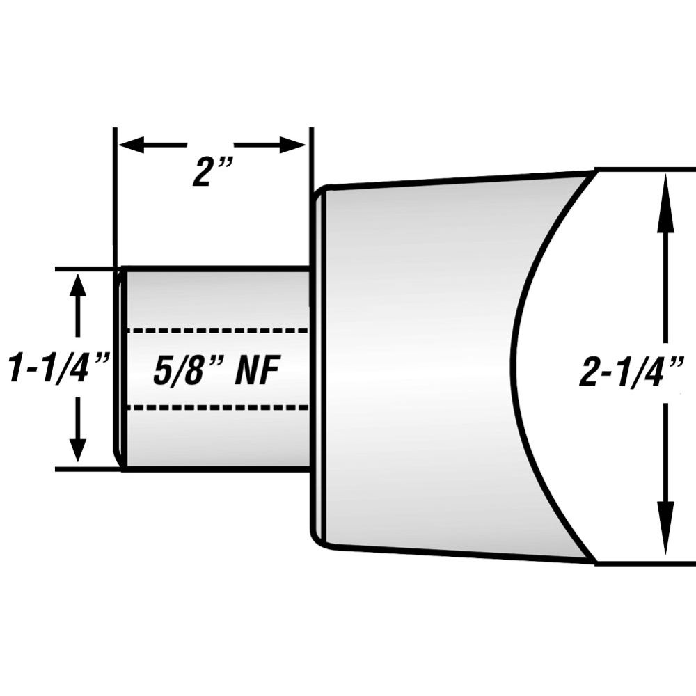 Quadco 2-1/4" Hot Saw Cutter Tooth (Concave) Q10098T