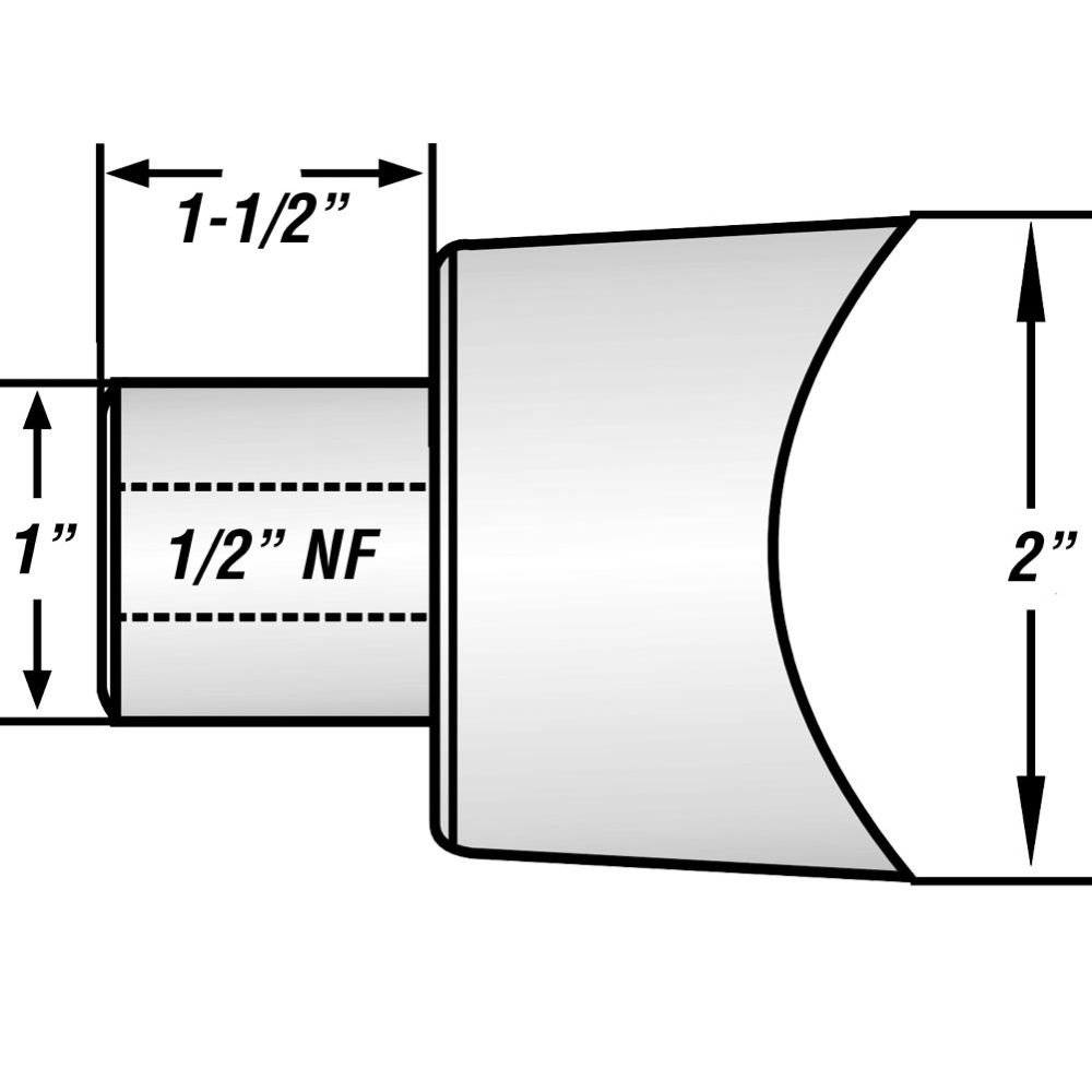 Quadco 2" Hot Saw Cutter Tooth (Concave) QH10062T