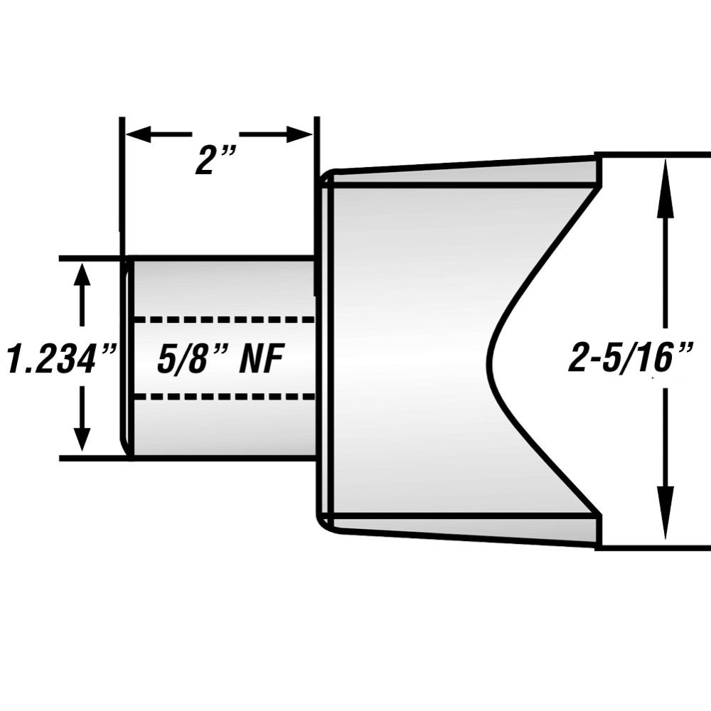 Quadco 2-3/8" Hot Saw Cutter Tooth (Beaver) QK10024T