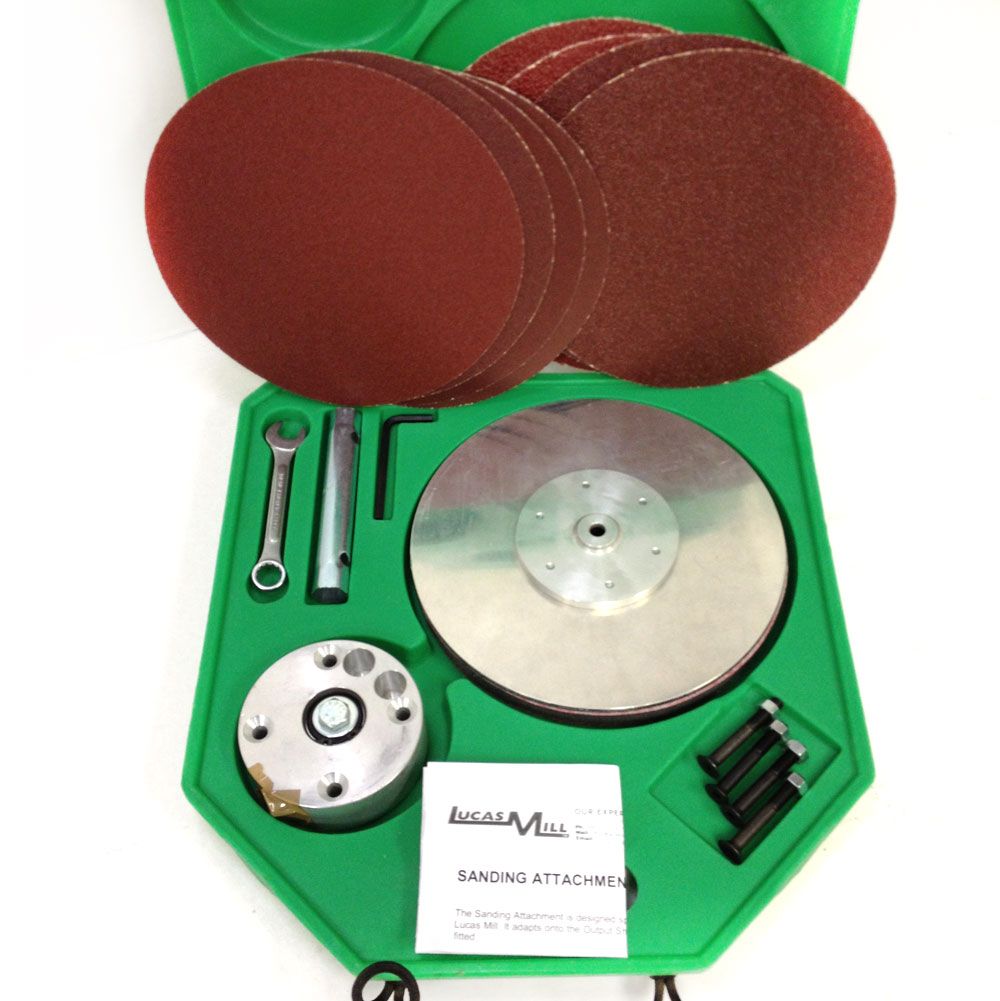 Lucas Mill Sanding Disc Kit (Orbital Sanding Attachment) Model 6