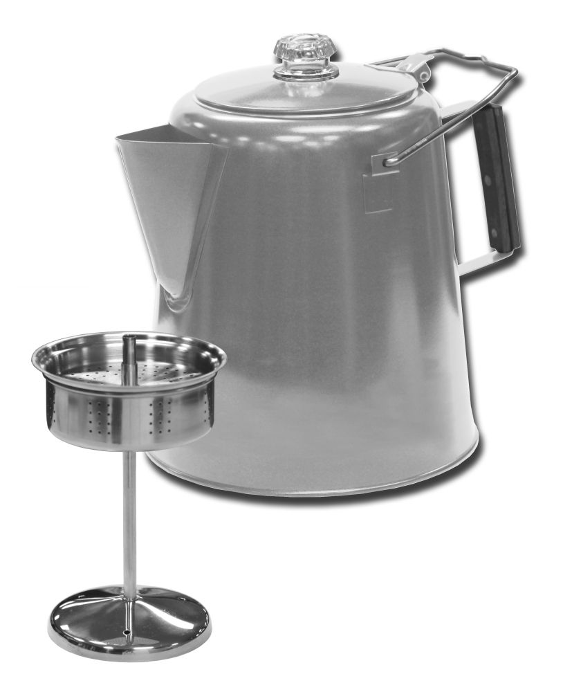 Stainless Steel Percolator Coffee Pot-28 Cup