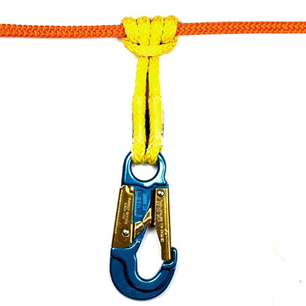 Samson 3/8" Tenex Hip Prusik With Aluminum Snap