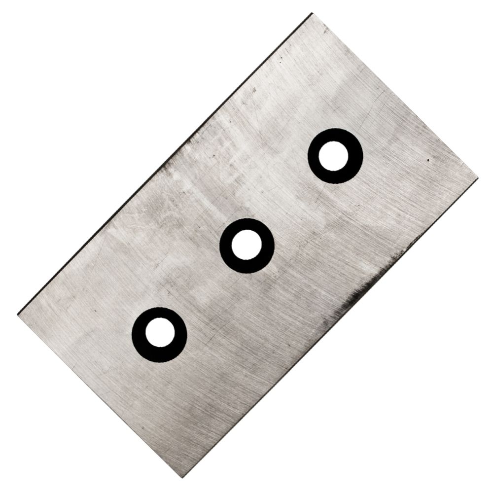 WoodlandPRO 7-1/4" x 4" x 3/8" Chipper Knife for Bandit, Morbark & Woodchuck (Replaces 900-9900-02)