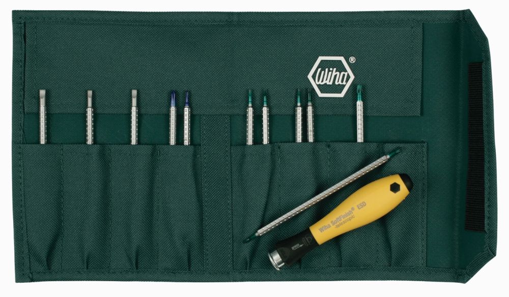Wiha SYSTEM 4 ESD Safe Drive-Loc 12 Pc. Set