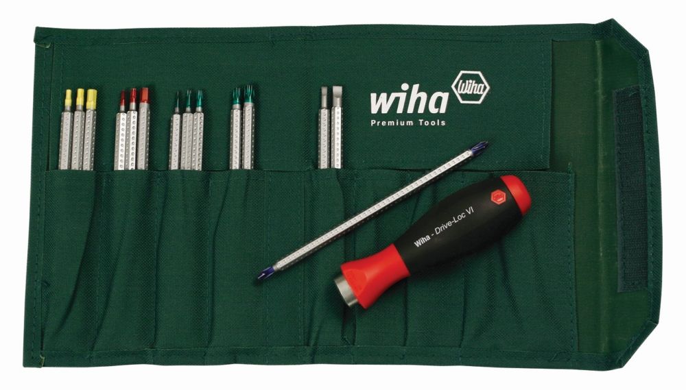 Wiha Drive-Loc VI Combo Blade 15 Pc. Set