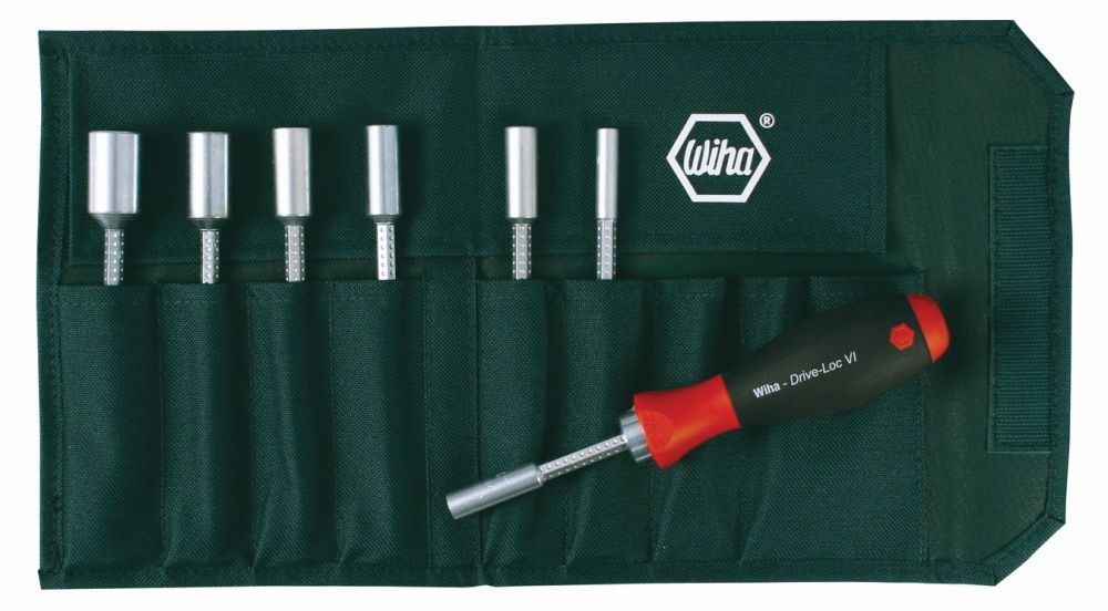 Wiha Drive-Loc VI Metric Nut Driver 8 Pc. Set