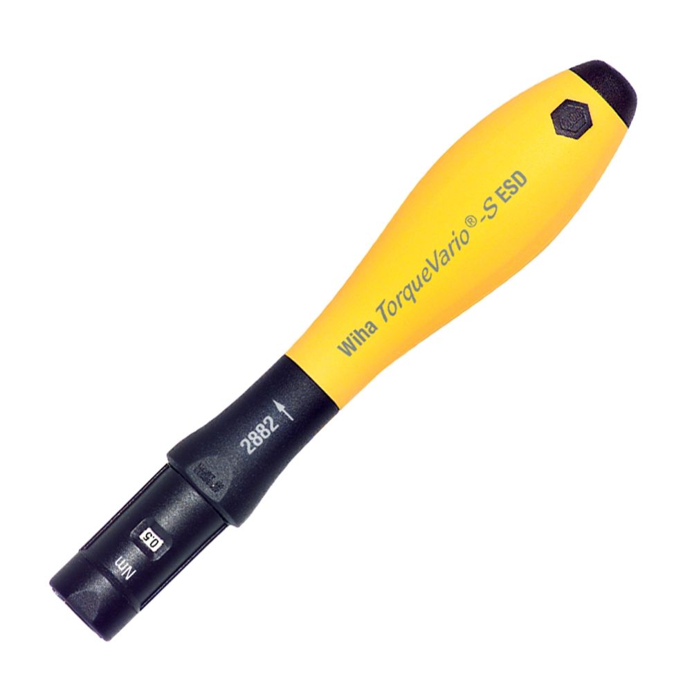 Wiha ESD Adjustable TorqueVario-S 5-10 In/lbs