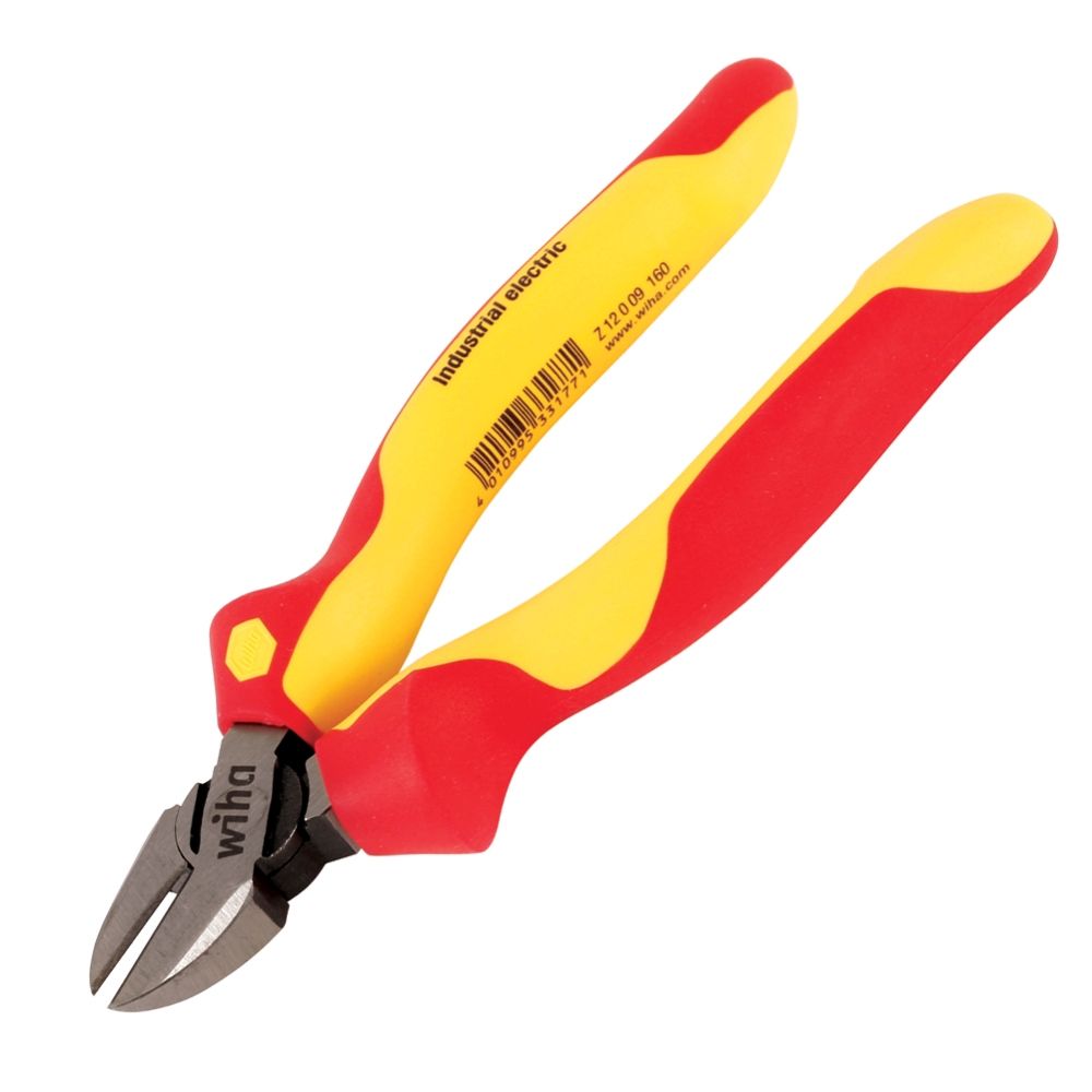 Wiha Insulated Industrial Diagonal Cutters 8"