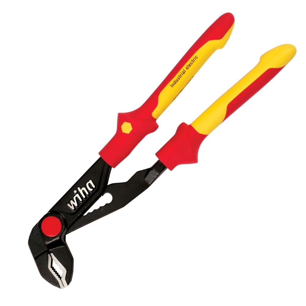 Wiha Insulated Push Button Water Pump Pliers