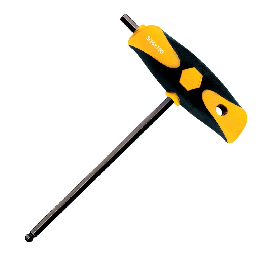 Wiha Soft Grip Ball End Hex Inch T-handle - 33439