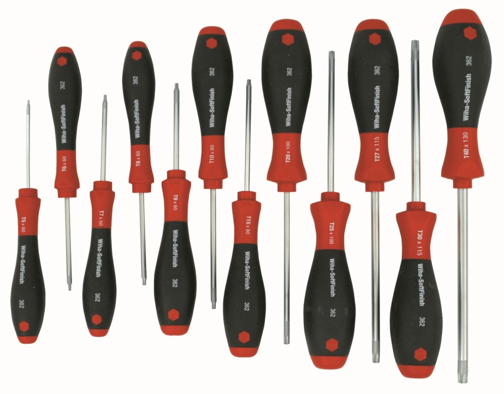 Wiha Torx® SoftFinish® Screwdriver 12 Pc. Set