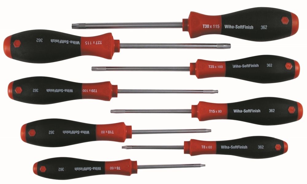 Wiha Torx® SoftFinish® Screwdriver 8 Pc. Set