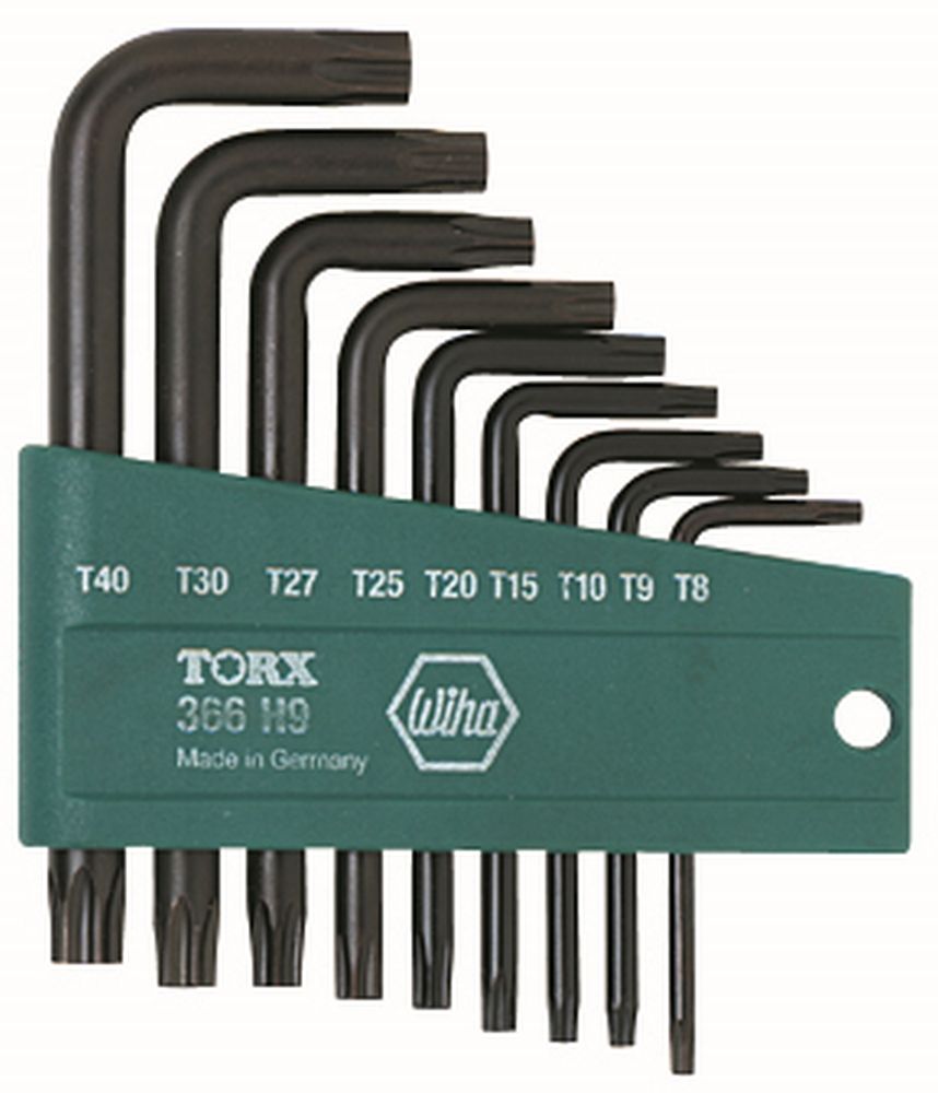 Wiha Torx® L-Key Short Arm 9 Pc. Set