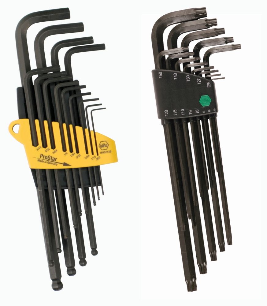 Wiha Torx® and Hex L-Key 26 Pc. Set