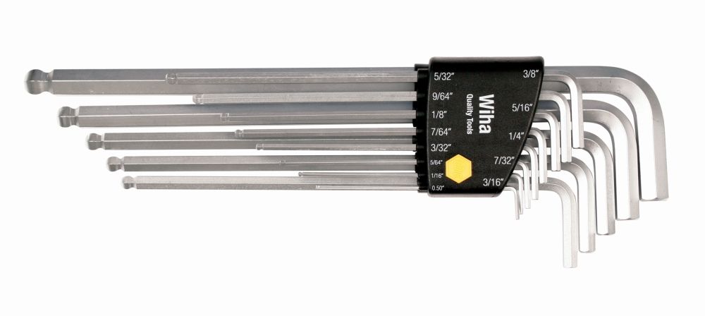 Wiha Ball End Hex Inch L-Key 13 Pc. Set